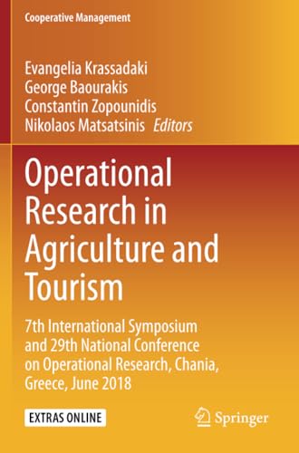 Operational Research in Agriculture and Tourism 7th International Symposium and [Paperback]