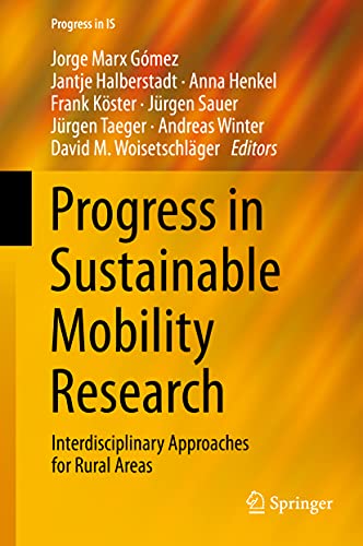 Progress in Sustainable Mobility Research Interdisciplinary Approaches for Rura [Hardcover]