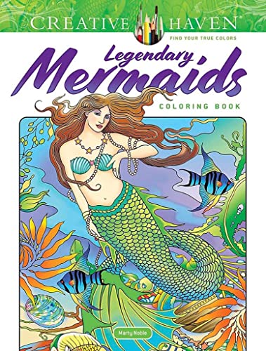 Creative Haven Legendary Mermaids Colori [TRADE PAPER         ]