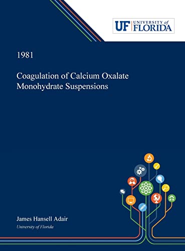 Coagulation Of Calcium Oxalate Monohydrate Suspensions