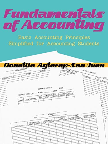 Fundamentals Of Accounting Basic Accounting Principles Simplified For Accountin [Paperback]