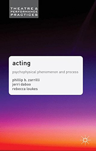 Acting Psychophysical Phenomenon and Process [Hardcover]