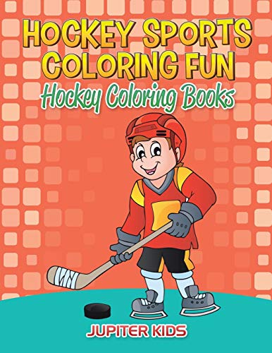 Hockey Sports Coloring Fun  Hockey Coloring Books [Paperback]