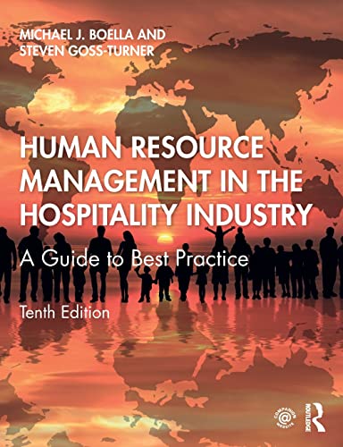 Human Resource Management in the Hospitality Industry A Guide to Best Practice [Paperback]