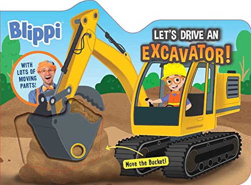 Blippi Let&39s Drive an Excavator [Board book]