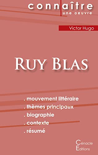 Fiche De Lecture Ruy Blas De Victor Hugo (Analyse Litteraire De Reference Et Res