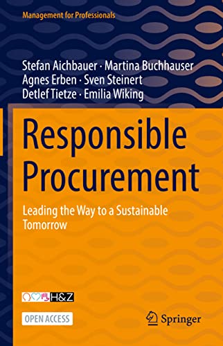 Responsible Procurement Leading the Way to a Sustainable Tomorrow [Hardcover]
