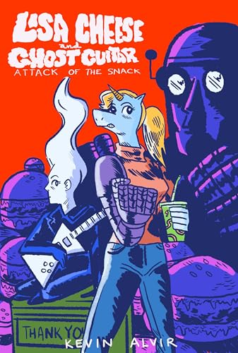 Lisa Cheese and Ghost Guitar (Book 1) Attack of the Snack [Paperback]