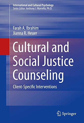 Cultural and Social Justice Counseling Client-Specific Interventions [Hardcover]