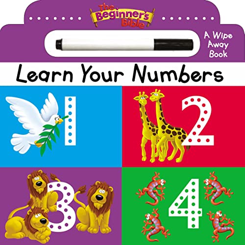 The Beginner's Bible Learn Your Numbers a Wipe Away book [Board book]