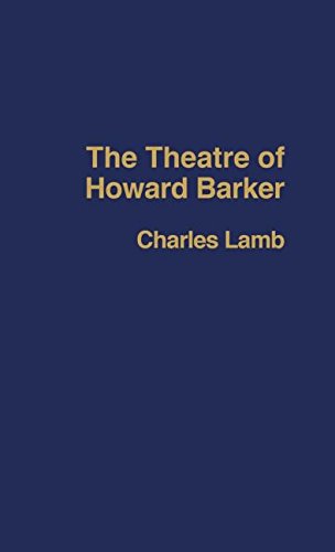 The Theatre of Howard Barker [Hardcover]