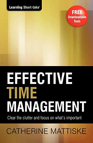 Effective Time Management [Paperback]