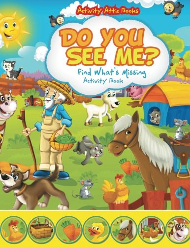 Do You See Me Find What's Missing Activity Book [Paperback]