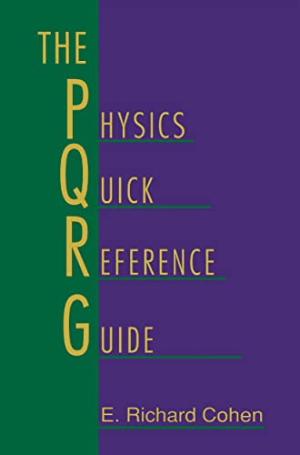 The Physics Quick Reference Guide [Paperback]