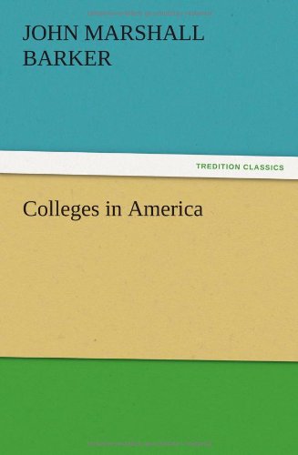 Colleges in Americ [Paperback]