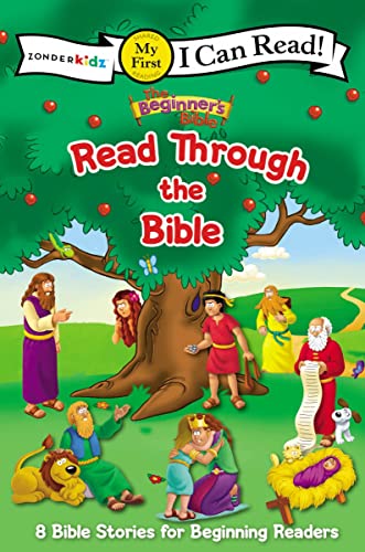 The Beginner's Bible Read Through the Bible 8 Bible Stories for Beginning Reade [Hardcover]