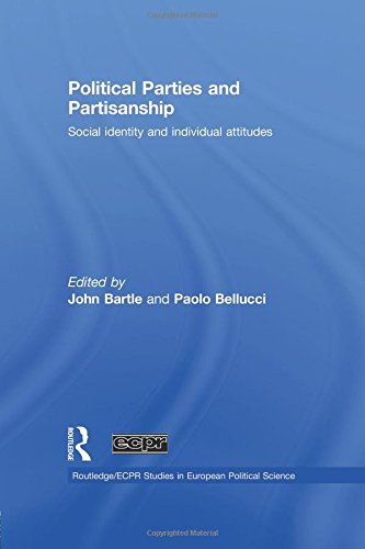 Political Parties and Partisanship Social identity and individual attitudes [Paperback]