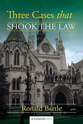 Three Cases That Shook The Law [Paperback]