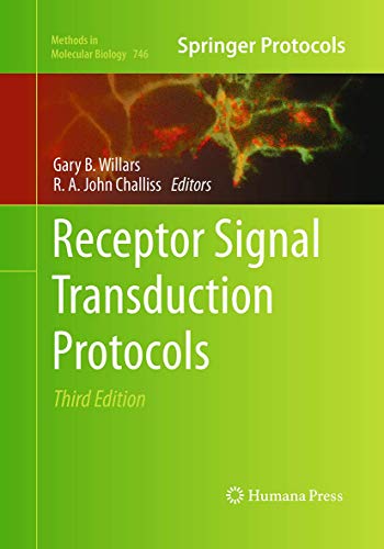 Receptor Signal Transduction Protocols Third Edition [Paperback]