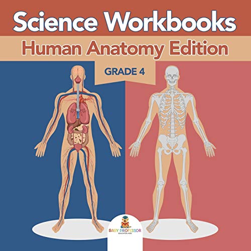 Grade 4 Science Workbooks  Human Anatomy Edition (Science Books) [Paperback]