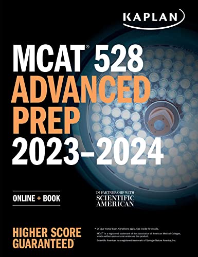 MCAT 528 Advanced Prep 2023-2024 Online + Book [Paperback]