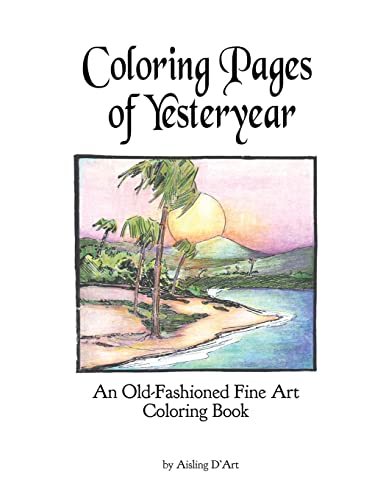 Coloring Pages Of Yesteryear