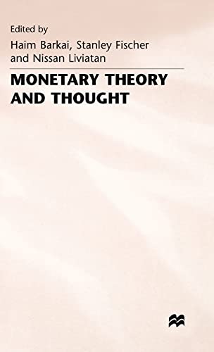 Monetary Theory and Thought Essays in Honour of Don Patinkin [Hardcover]