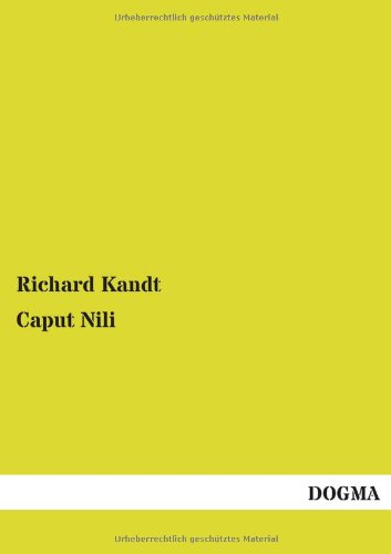 Caput Nili (german Edition) [Paperback]