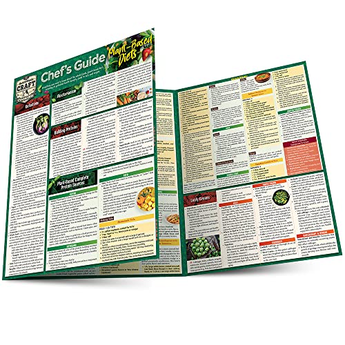 Chef&39s Guide to Plant-Based Diet a QuickStudy Laminated Reference Guide [Fold-out book or cha]