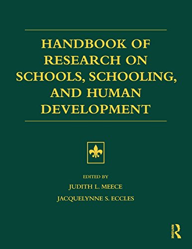 Handbook of Research on Schools, Schooling and Human Development [Paperback]