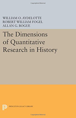 The Dimensions of Quantitative Research in History [Paperback]