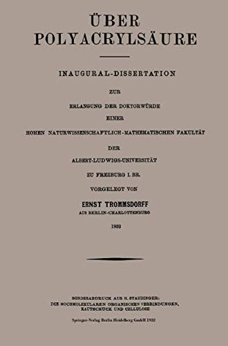 ber Polyacrylsure [Paperback]