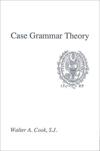 Case Grammar Theory [Paperback]