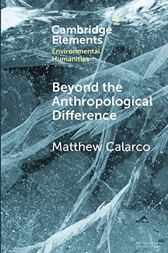 Beyond the Anthropological Difference [Paperback]