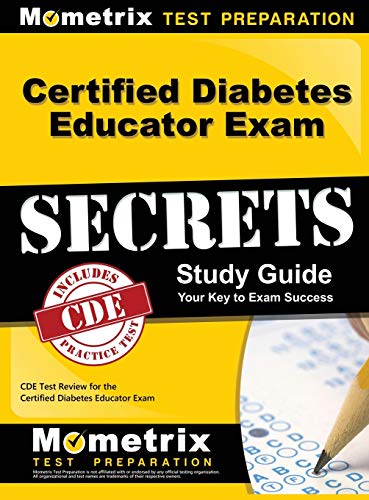 Certified Diabetes Educator Exam Secrets, Study Guide Cde Test Review For The C [Hardcover]