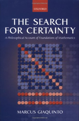 The Search for Certainty A Philosophical Account of Foundations of Mathematics [Hardcover]