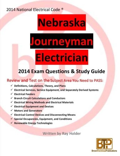 Nebraska 2014 Journeyman Electrician Study Guide [Paperback]