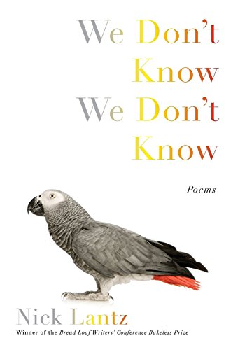 We Don't Know We Don't Know Poems [Paperback]