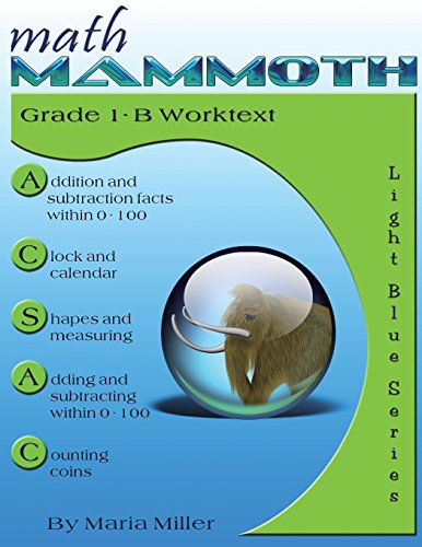 Math Mammoth Grade 1-B Worktext [Paperback]