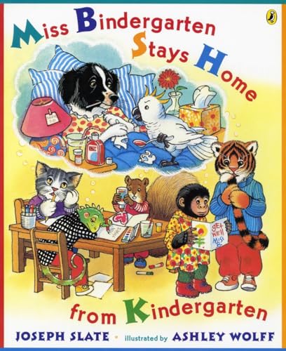 Miss Bindergarten Stays Home From Kindergarten [Paperback]