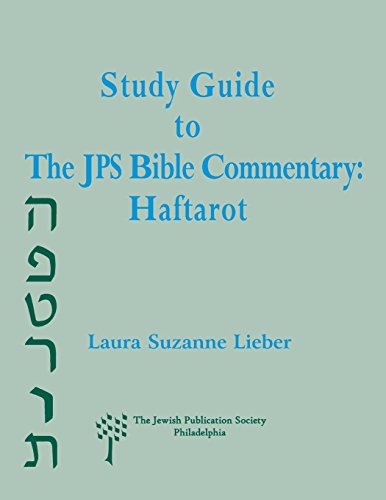 Study Guide To The Jps Bible Commentary Haftarot [Paperback]