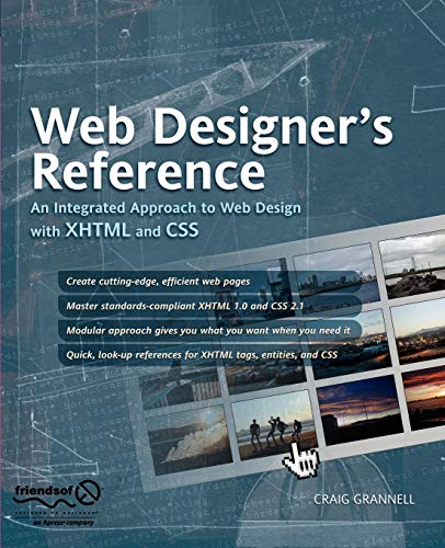 Web Designer's Reference An Integrated Approach to Web Design with XHTML and CS [Paperback]