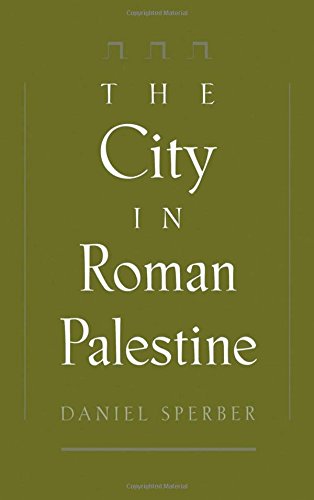 The City in Roman Palestine [Hardcover]
