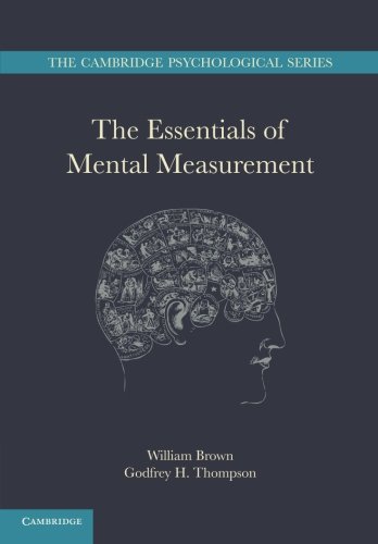The Essentials of Mental Measurement [Paperback]