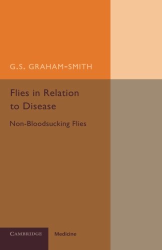 Flies in Relation to Disease Non-Bloodsucking Flies [Paperback]