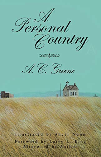 A Personal Country [Paperback]