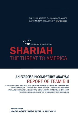 Shariah The Threat To America An Exercise In Competitive Analysis (report Of T [Paperback]