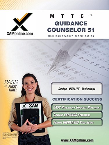 Mttc Guidance Counselor 51 Teacher Certification Test Prep Study Guide [Paperback]