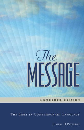 Message Full Size The Bible in Contemporary Language [Hardcover]