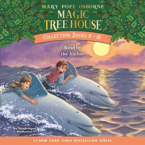 Magic Tree House Collection Books 9-16 9 Dolphins at Daybreak 10 Ghost To [CD-Audio]